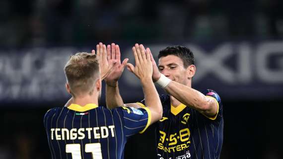 Genoa-Verona 0-2, Tengstedt: "Il goal? Lo dedico ai tifosi, se lo meritano"