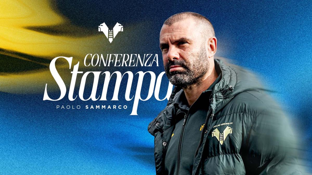 Verso Verona-Pisa: giovedì la conferenza stampa di Paolo Sammarco