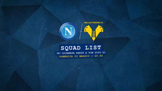 Napoli - Hellas Verona: i 23 convocati di Ivan Juric