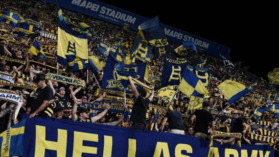 Verso Udinese-Verona: tifosi gialloblù in Friuli, già toccata quota 700