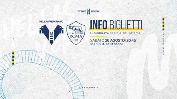 Verona-Roma: info biglietti 