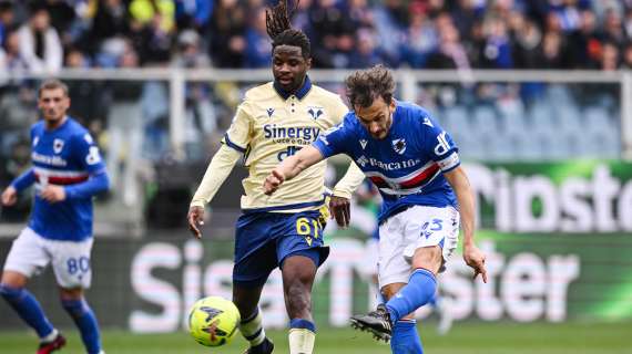 Sampdoria - Verona: 3-1 Gabbiadini, Zanoli e il VAR affossano i gialloblù