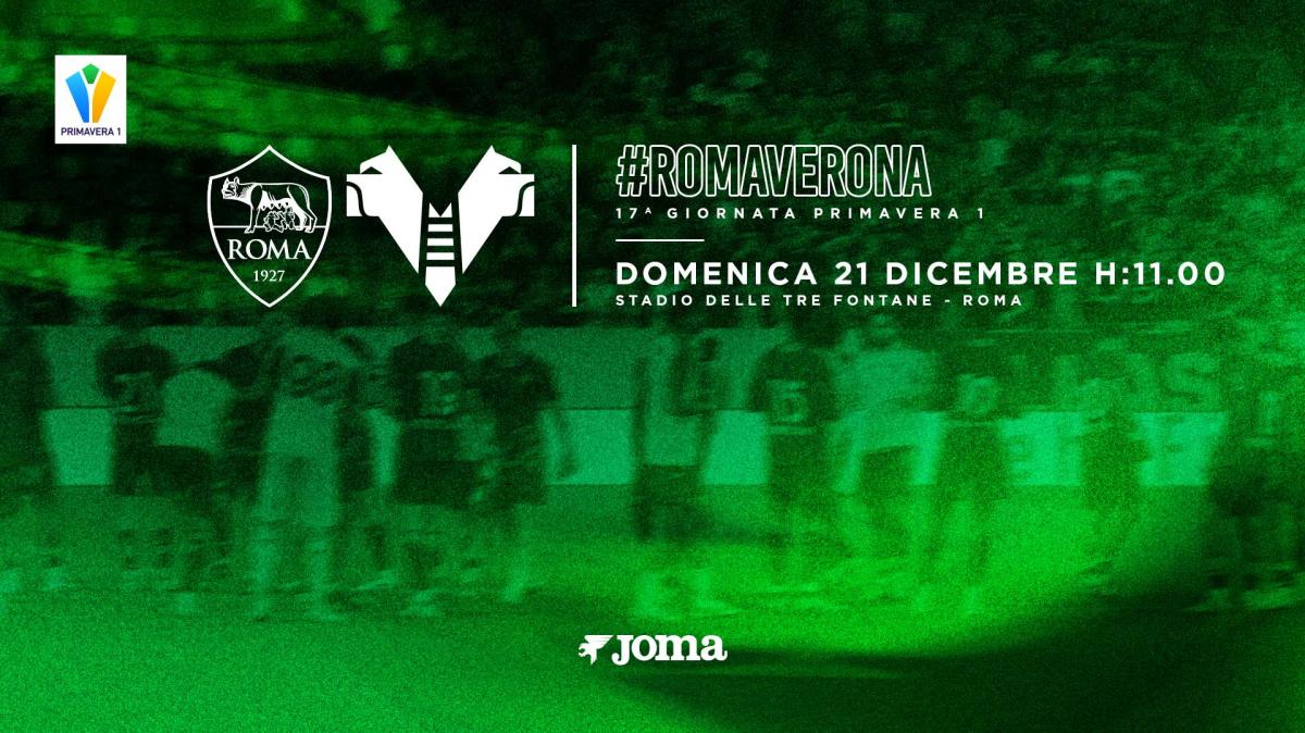 Primavera: ultimo impegno del 2025 in trasferta contro la Roma