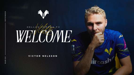 UFFICIALE - Mercato Verona: Victor Nelsson è un nuovo giocatore gialloblù
