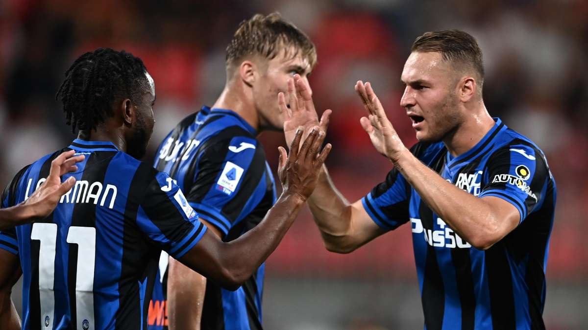 Serie A - Atalanta ok a Monza e prima in classifica, Salernitana-Empoli 2-2