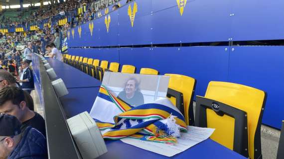 Verona-Lecce: ricordo di Roberto Puliero in tribuna stampa