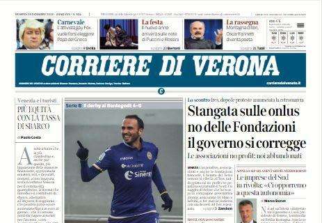 Corriere di Verona: "Pazzini fa volare l'Hellas"