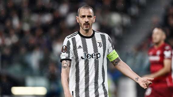 Juventus: Bonucci, addio dopo 502 presenze, 6° nella storia bianconera
