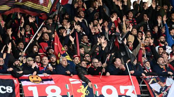 Genoa: già 1500 i tagliandi acquistati dai tifosi rossoblù per la gara con il Verona