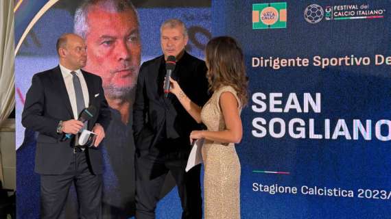 Gran Galà del Calcio 2024: Sean Sogliano premiato come miglior dirigente sportivo 2023/2024