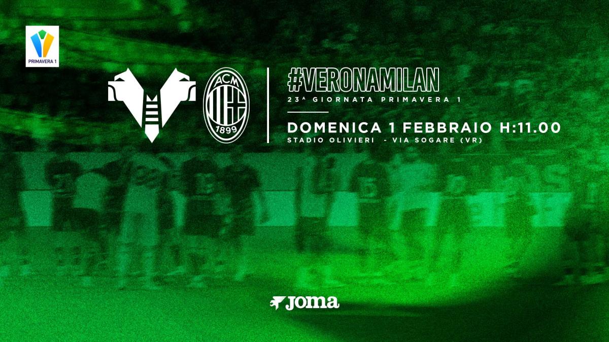 Primavera - domenica sfida casalinga contro il Milan