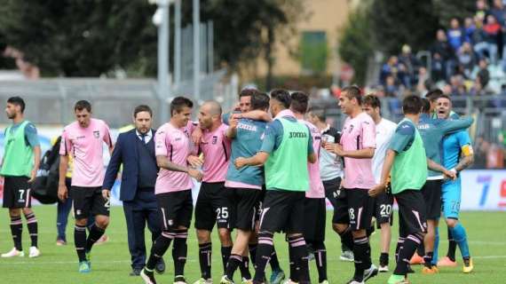 Palermo, squadra al lavoro verso l'Hellas