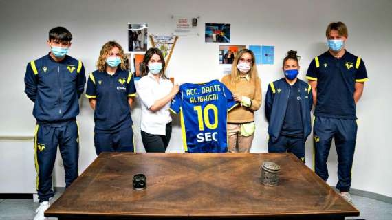 Hellas Verona: il club presenta l'Accademia Dante Alighieri, Educational Partner