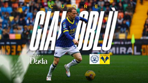 Cuore Gialloblù, Udinese-Verona 01-, Duda il più votato dei gialloblù