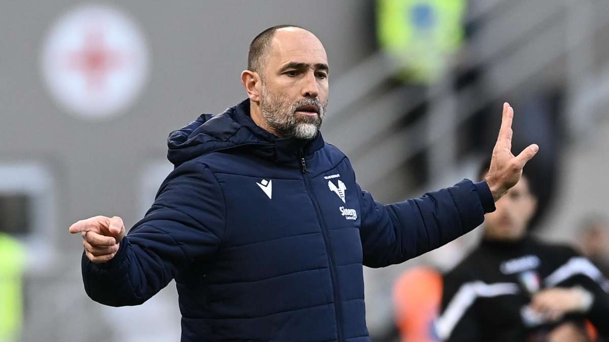 Inter-Verona 2-0, undicesima sconfitta stagionale per i gialloblù, ottava con Tudor