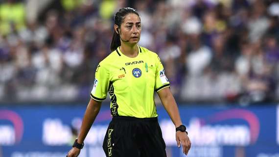 Fiorentina - Verona: l'arbitro è Maria Sole Ferrieri Caputi 