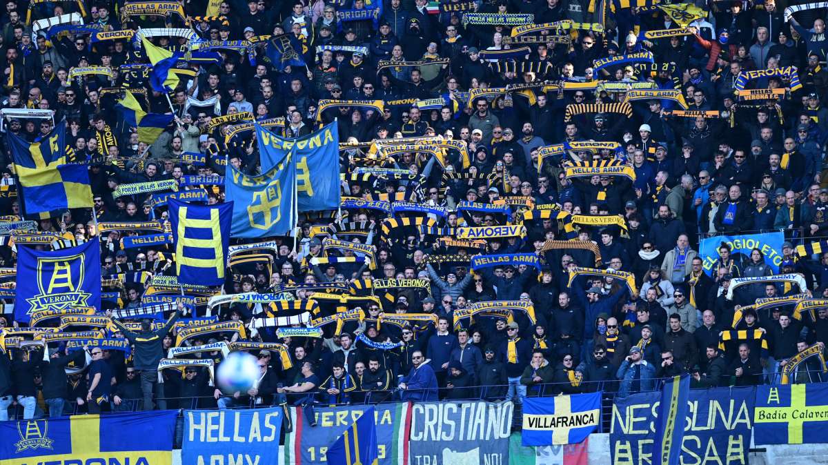 Verona - Lecce: al Bentegodi pubblico delle grandi occasioni, Curva Sud già esaurita