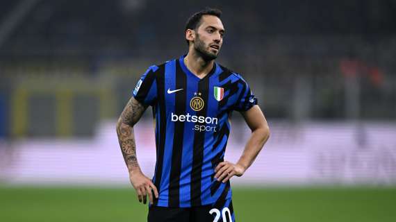 Inter: problemi muscolari per Çalhanoğlu