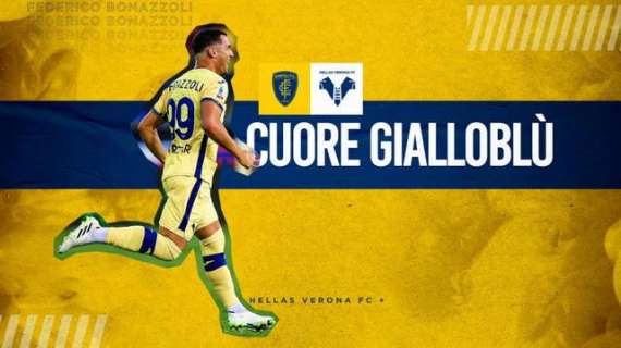 Cuore gialloblù: Empoli-Verona 0-1, subito primo posto per Bonazzoli