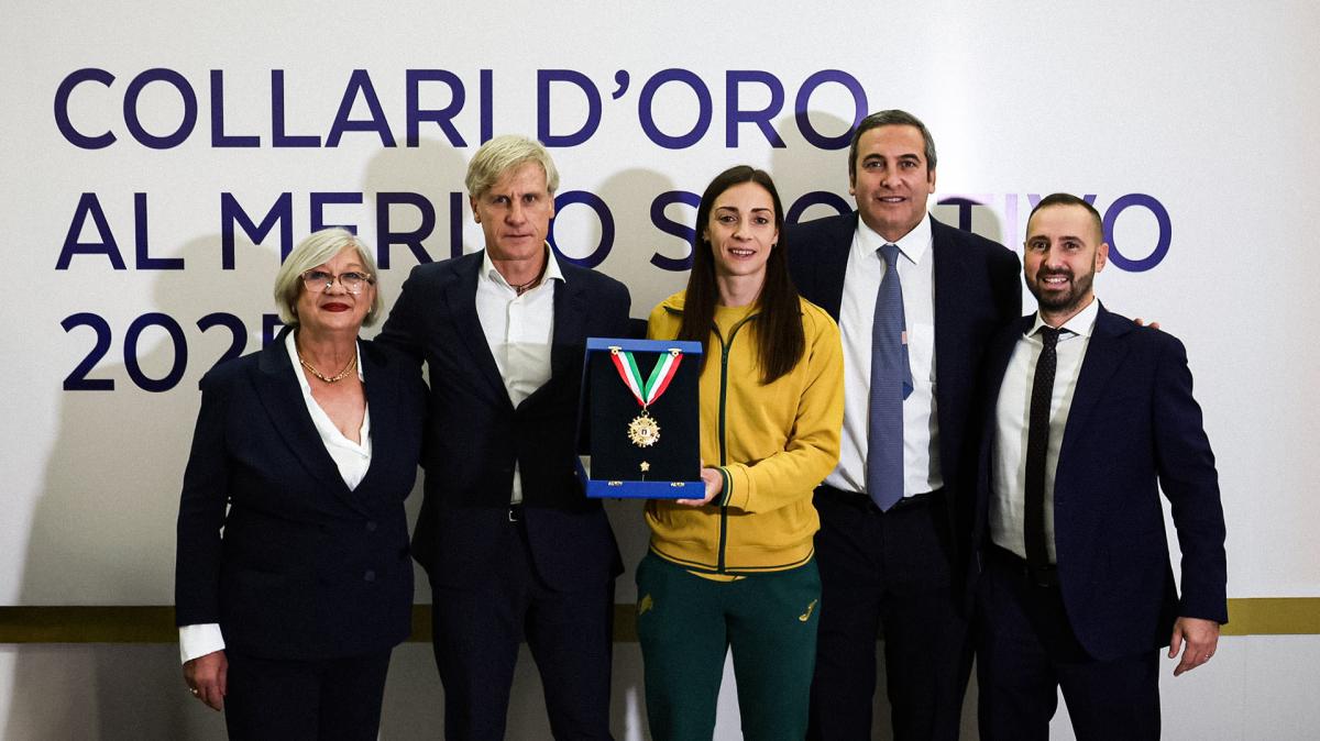L'Hellas Verona premiato dal CONI con il Collare d'Oro al Merito Sportivo