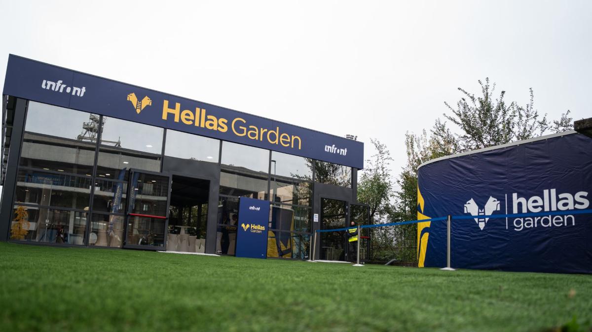 Hellas Garden: presentata la nuova area hospitality gialloblù firmata Hellas Verona e Infront