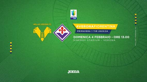 Primavera: i gialloblù affrontano in casa la Fiorentina 