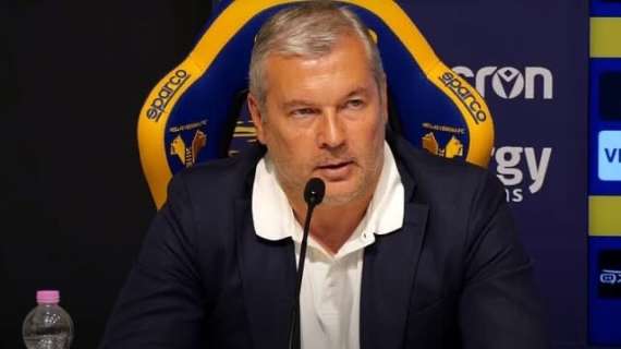 Hellas Verona: mercoledì parla Sogliano