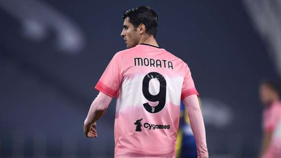 Juventus: per Morata probabile impiego a partita in corso 