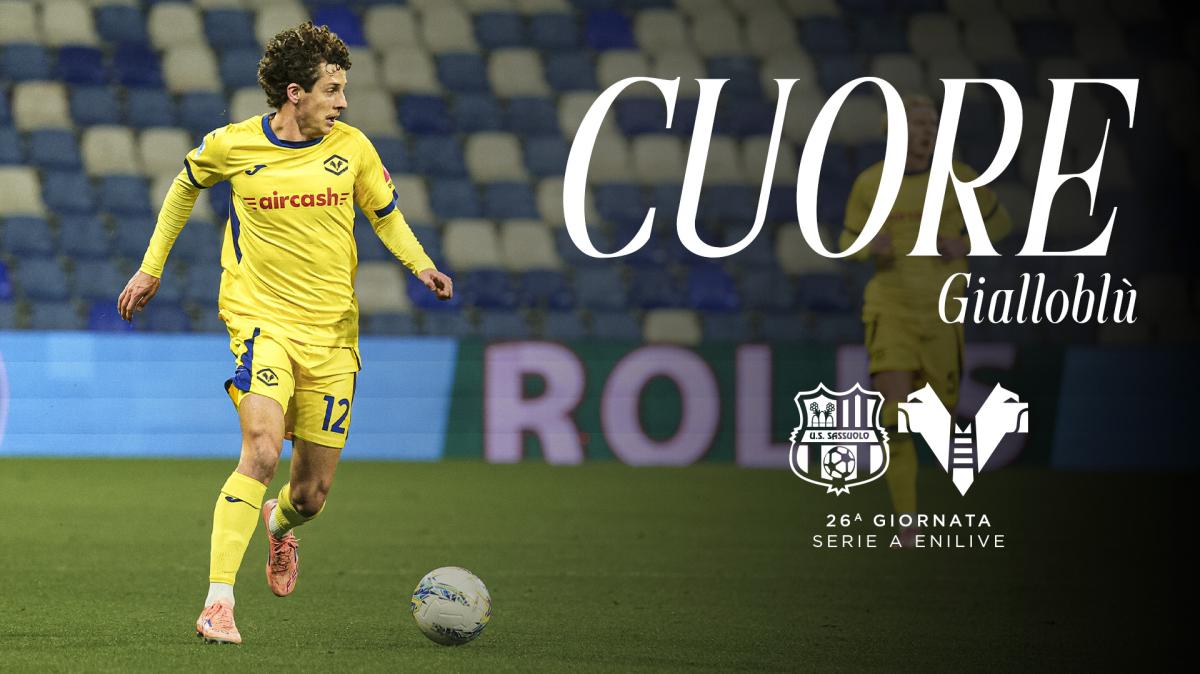 Cuore Gialloblù: Bradaric il più votato di Sassuolo-Verona