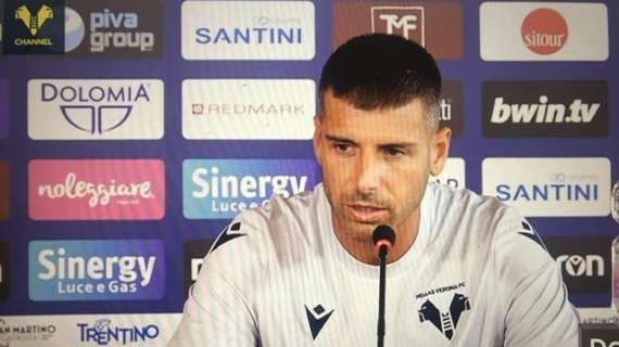Hellas Verona, Veloso: «Non voglio retrocedere»