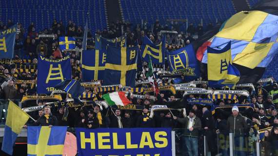 Cagliari - Verona: 288 i tifosi gialloblù in Sardegna
