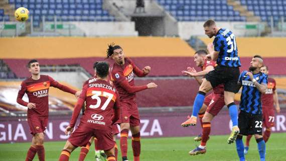 Serie A: Roma-Inter 2-2, pari ricco di emozioni 