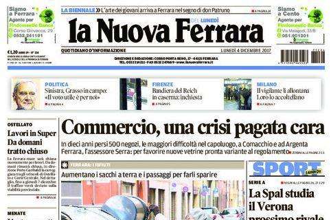 La Nuova Ferrara: "La Spal studia il Verona, prossimo rivale"