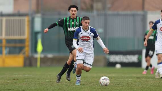 Primavera: Sassuolo-Verona 0-2, impresa esterna per i gialloblù di Sammarco