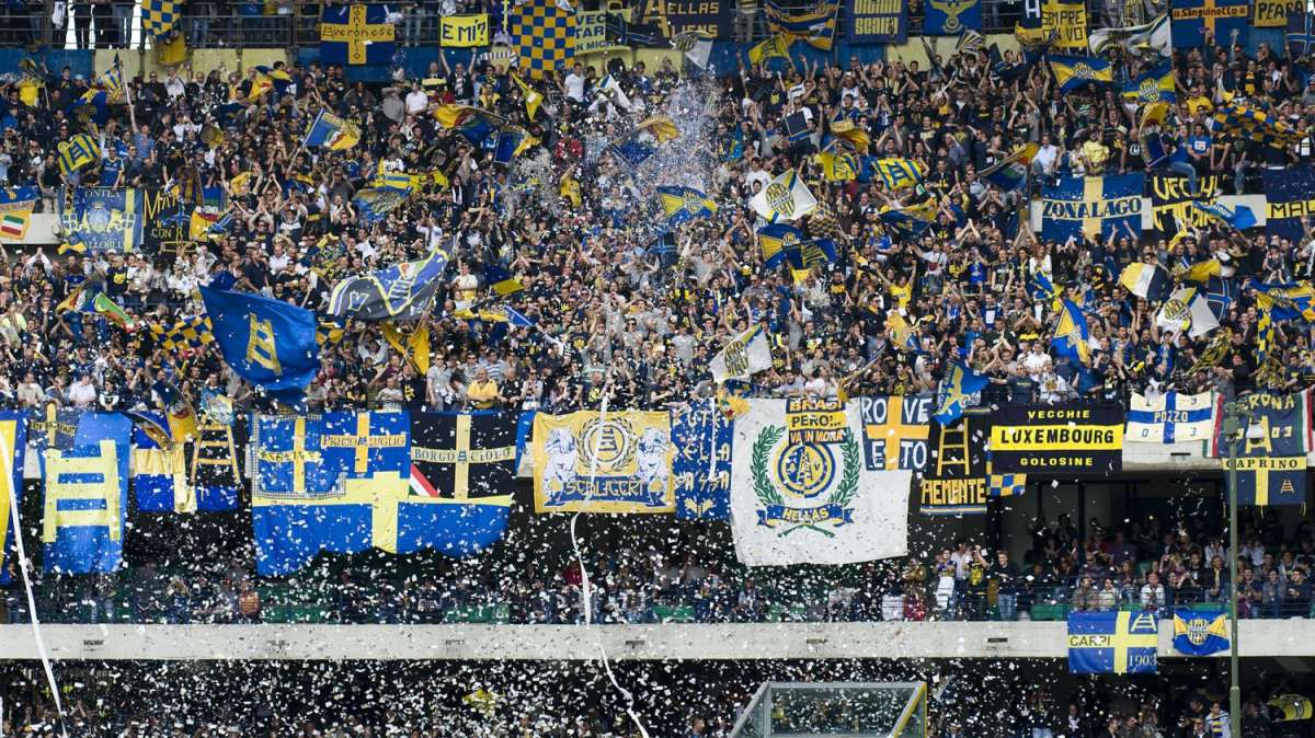 Hellas, domani festa della Curva Sud