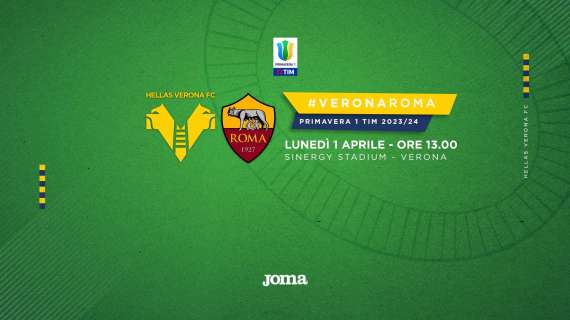 Primavera: lunedi di Pasquetta in campo anche i gialloblù contro la Roma
