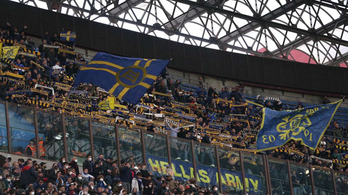 Inter-Verona: un migliaio i tifosi gialloblù sugli spalti di San Siro