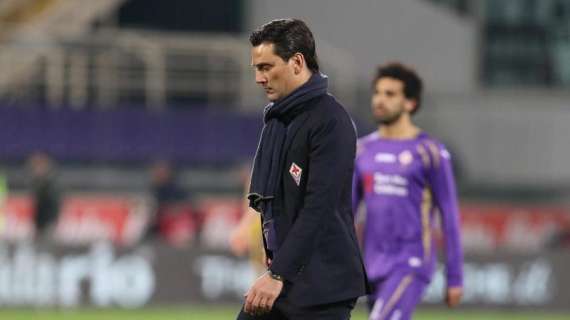 Fiorentina, Montella: "Nostro problema mentale, la squadra non mi piace"