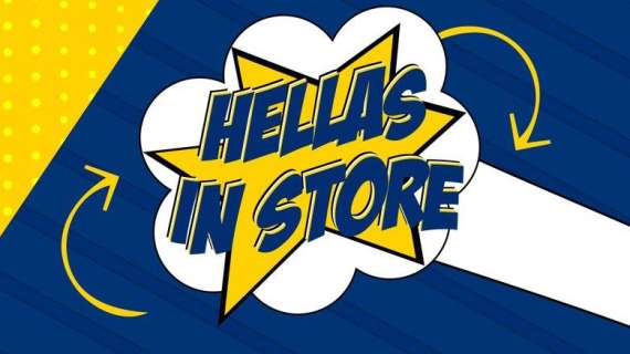 #HellasInStore oggi alle 19 presso l'Hellas Store Arena