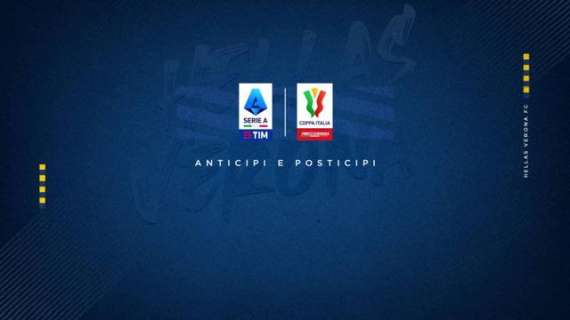 Serie A, anticipi e posticipi dalla 5a alla 19a giornata: gli impegni dei gialloblù