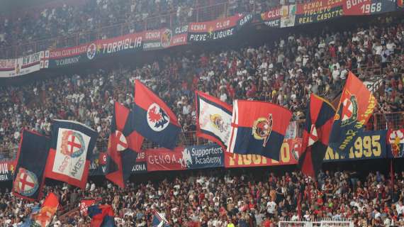 Verona-Genoa: oltre 1500 i tifosi rossoblù al Bentegodi