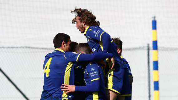 Primavera: Cremonese-Hellas Verona 1-2, settima vittoria consecutiva per i gialloblù