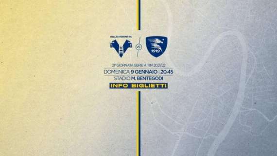 Hellas Verona-Salernitana: info biglietti