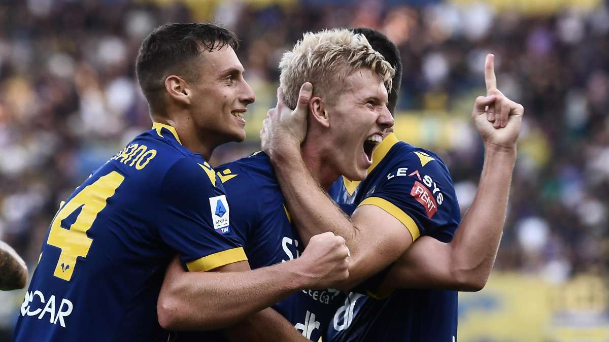 Verona-Sampdoria 2-1, Henry e Doig rimontano la rete di Caputo