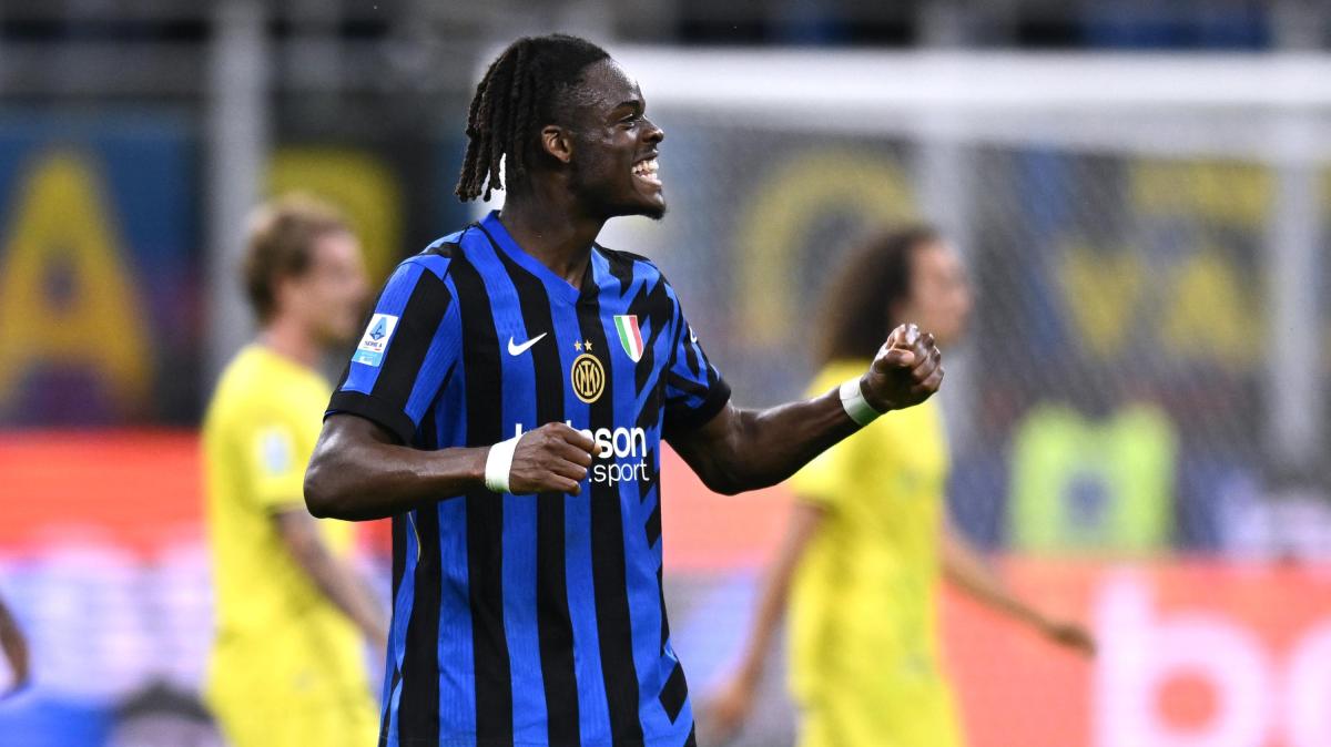 Inter: al 'Bentegodi' probabile conferma di Bisseck al centro della difesa