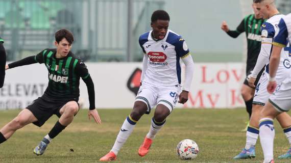 Primavera, l'Hellas cede ai rigori al Sassuolo e saluta la Coppa Italia