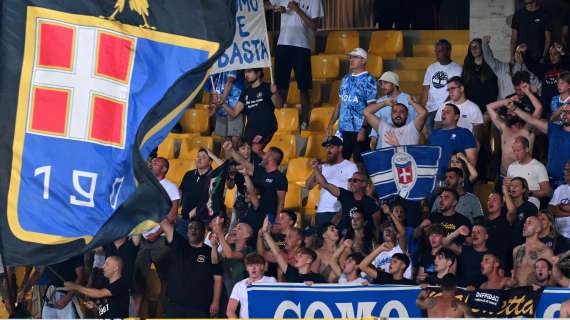 Verona-Como: informazioni biglietti settore Curva Nord Ospiti