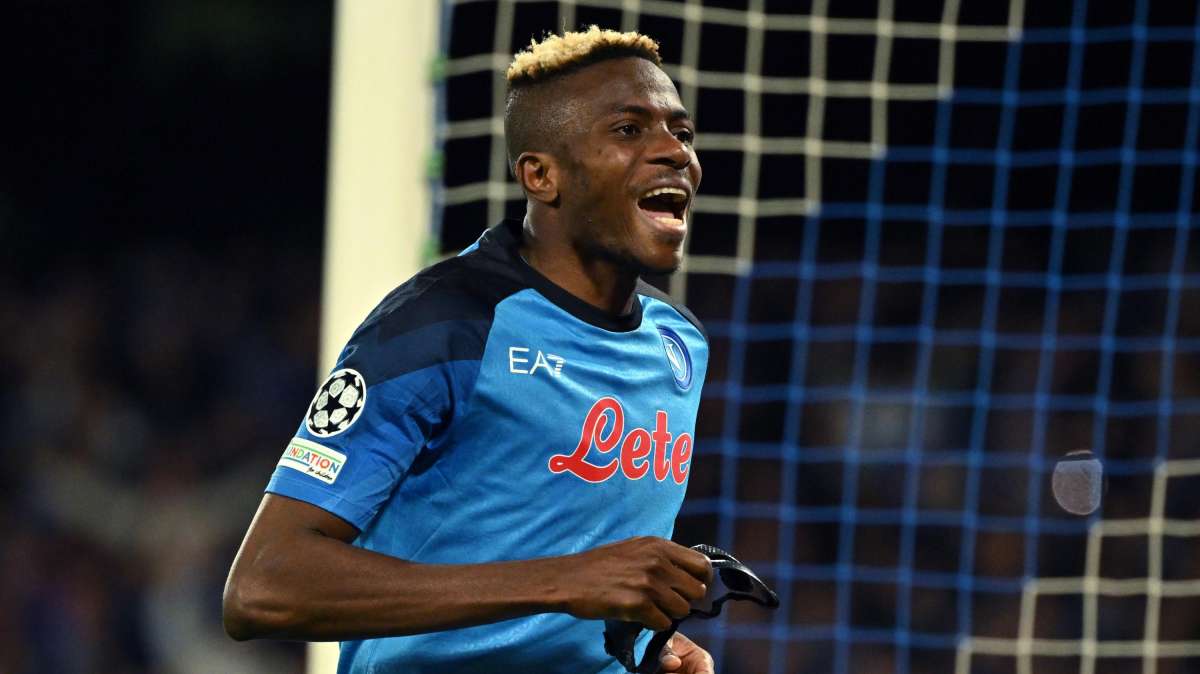 Napoli: rientro parziale in gruppo per Osimhen
