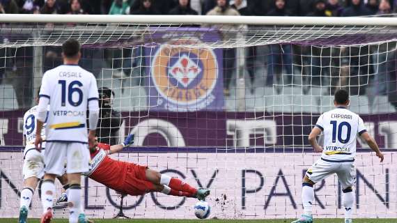 Fiorentina- Verona: 1-1 il tabellino dell'incontro