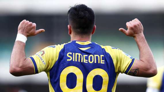 Verona - Lazio 4-1, il poker di bomber Simeone